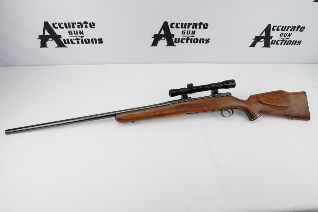 Winchester 1917 358 NORMA MAG: The M1917 Enfield, the "American Enfield", formally named "United States Rifle, cal .30, Model of 1917" is an American modification and production of the .303-inch (7.7 mm) Pattern 1914 Enfield (P14)