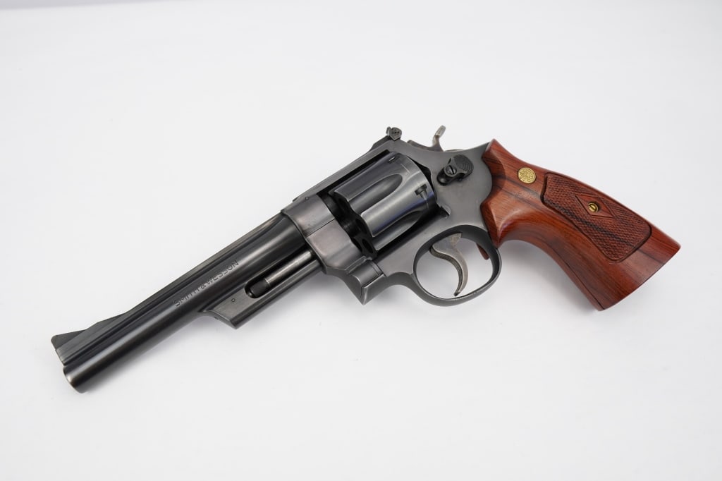 Smith & Wesson 28-2 Highway Patrol .357 CTG: Smith & Wesson collectors will not want to miss this opportunity. This Smith & Wesson 28-2 is dated to a production range of 1975-77 based on the serial number (N210431). This Highway Patrol edition h