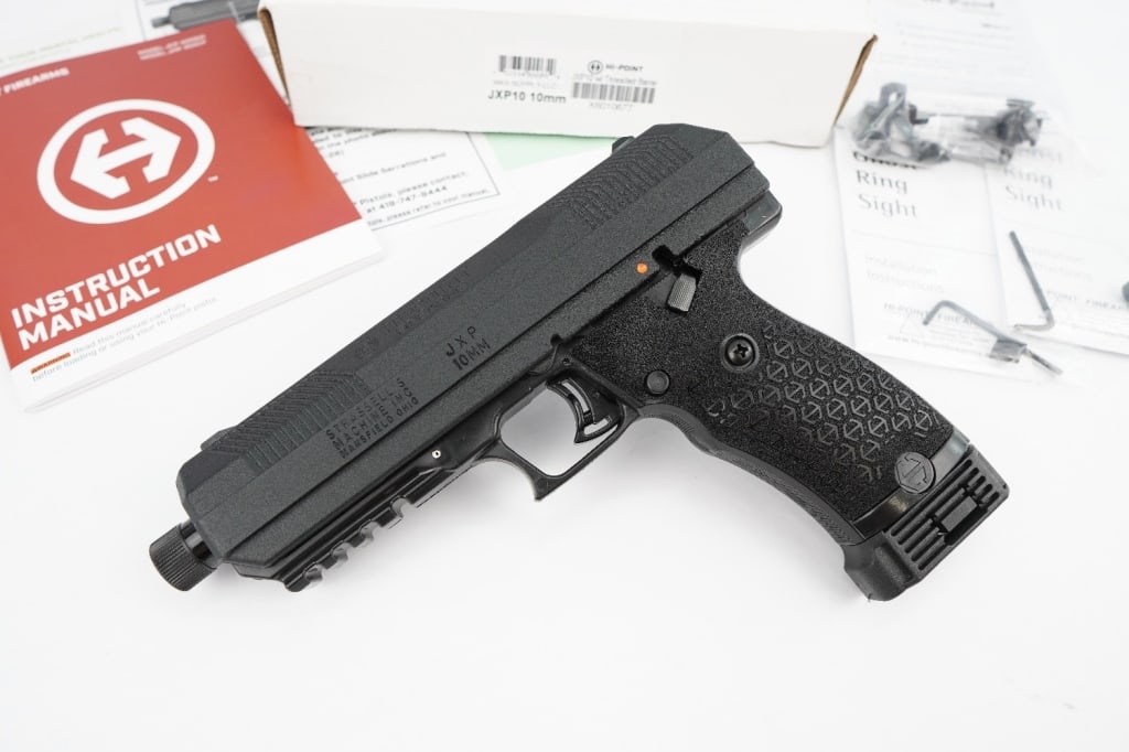HI-POINT FIREARMS JXP 10 MM: A couple decades ago, the 10mm appeared to be fading into obscurity, but a handful of dedicated users saw the value in this potent cartridge. Now the 10mm is enjoying something of a renaissance, and m