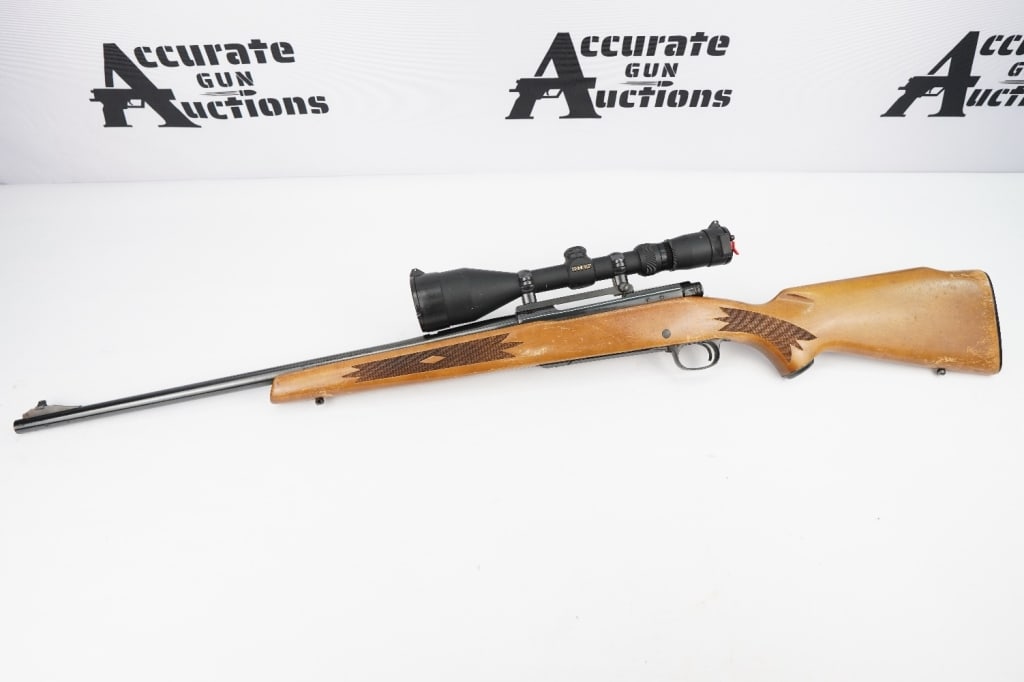 Sears Roebuck Co Ted Williams Model 53 .30-06 SPRG: The "Ted Williams" Model 53 is a Model 70 Winchester that was made for distribution through Sears and Roebuck. .Caliber .30-06 Springfield. 22" barrel . "Ted Williams" was the brand name used on Sears