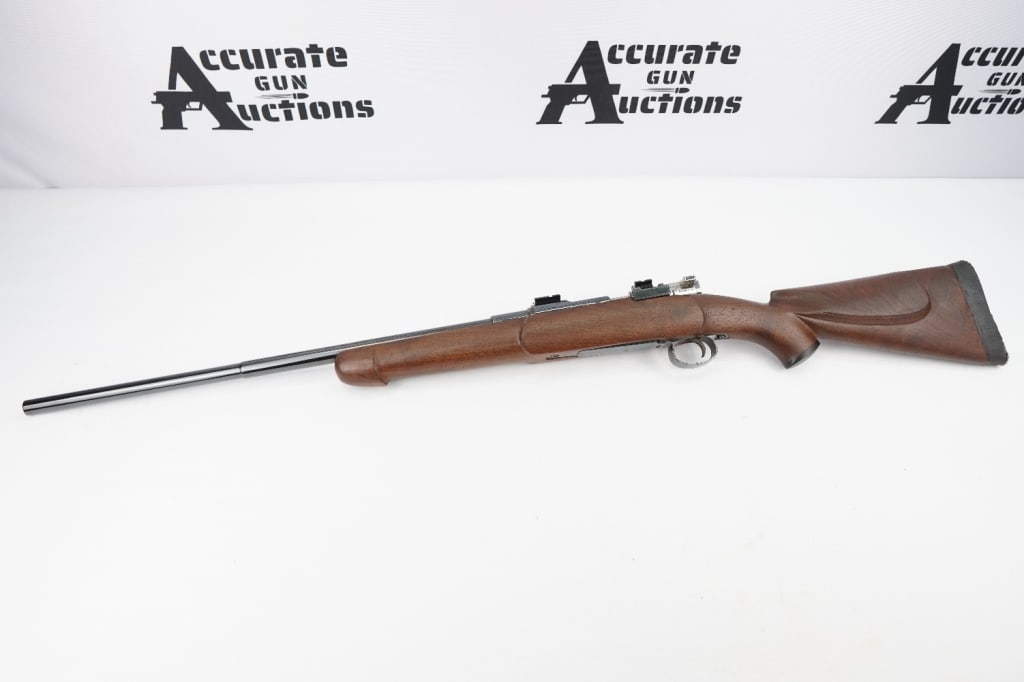 Carl Gustafs Stads 1905 6.55x55MM: Carl Gustafs Stads 1905 6.5x55mm caliber rifle. Swedish Military rifle produced in 1911. This rifle is a bolt action with a sporterized stock. This Rifle is in excellent condition showing normal signs