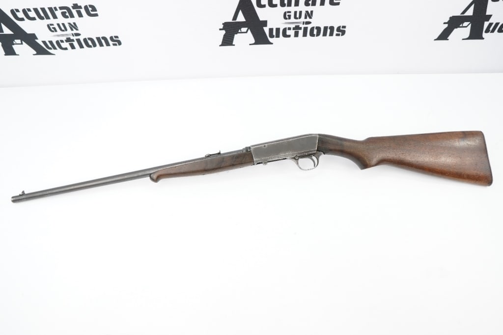 Remington 24 .22 LR: Based on a John Browning design and manufactured from 1922–1935, the Remington model 24 is a semi-automatic rifle chambered in either .22 Short or .22 long rifle. It is very closely related to the B