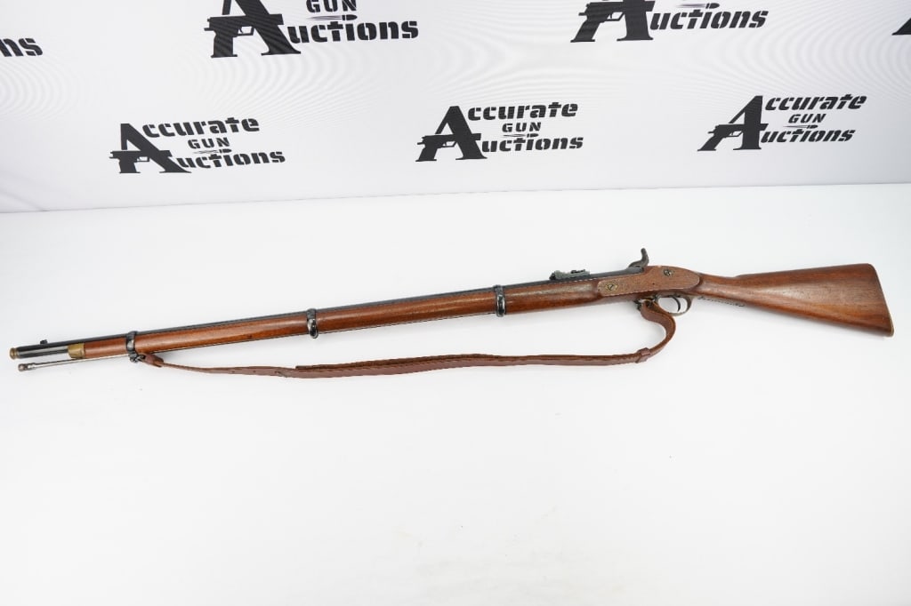 Parker Hale Enfield 1853 musket BP .58: The Enfield Pattern 1853 rifle-musket was a .577 calibre Minié-type muzzle-loading rifled musket, used by the British Empire from 1853 to 1867; after which many were replaced in service by the cartri