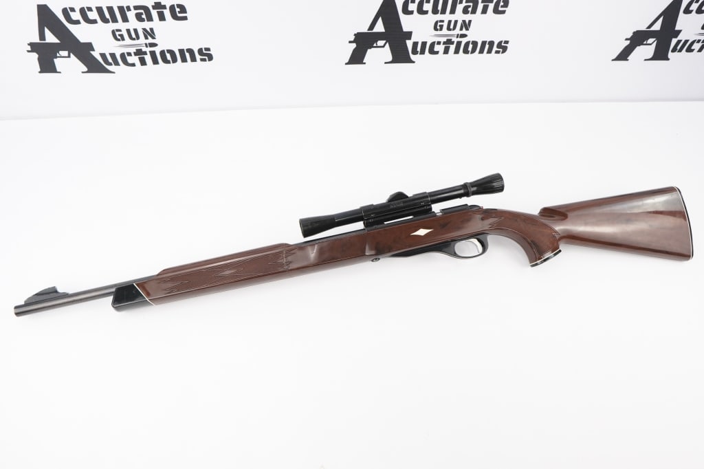 Remington Model 10 .22 S/L/LR: Nylon 10, a single shot bolt action in 22 long rifle, 22 long, 22 short. Remington began production of this rifle in 1958. DuPont, with a team of engineers, developed the Nylon 663.10, the nylon used