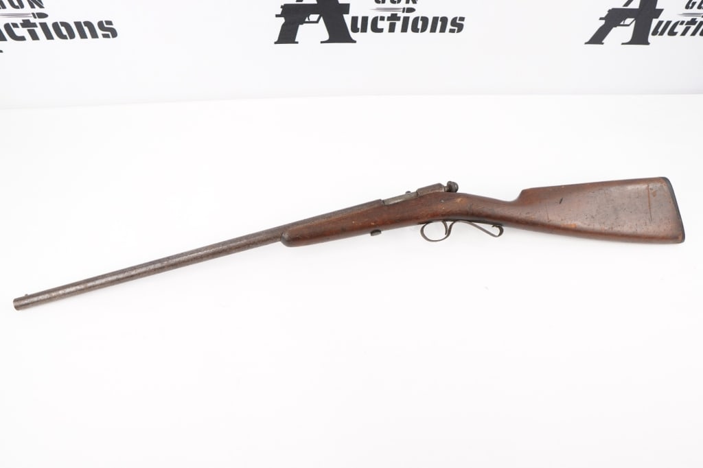 Winchester 36 Shotgun 9mm RIMFIRE: Rare 9 mm Rimfire shot caliber. 17-1/2" barrel with a bead sight.Only about 20,000 of these were made between 1920-1927. This rifle is in good condition for its age but shows obvious signs of use and