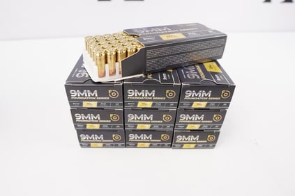 Federated Ordnance 500 Rounds 9mm 124GR