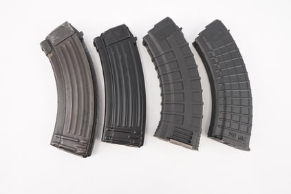 Four Misc Magazines 7.62x39mm