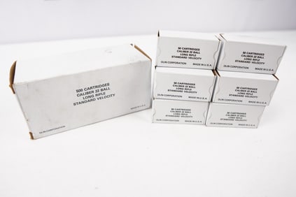 OLIN Corp 500 Rounds 22 LR BALL