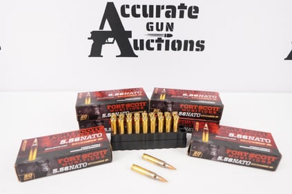 Fort Scott Munitions Brush Hog 100 Rounds 5.56 NATO
