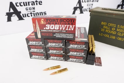 Fort Scott Munitions 200 Rounds 308 WIN