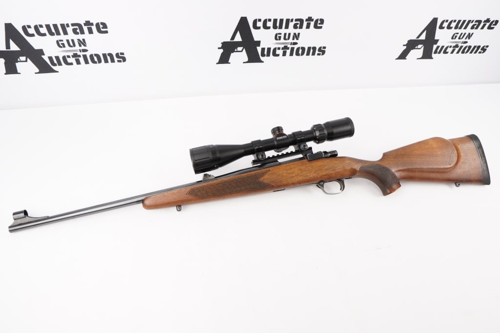 ZASTAVA M85 .223-5.56mm: The Sporting rifle M85 is based on traditional concept of locking system that Zastava uses for bolt-action rifles. Mini MAUSER is a commonly accepted name for sporting rifles that use lower energy amm