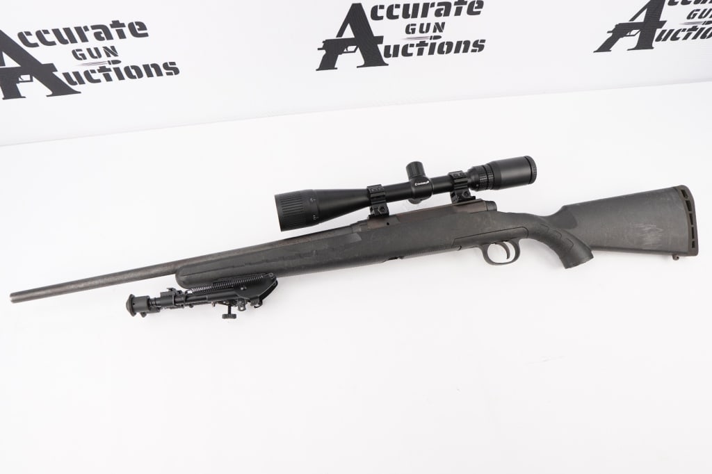 Savage Arms Axis .223 REM: The Savage Arms AXIS rifle offers an amazing out-of-the-box performance at an affordable price. It's flush with features aimed at delivering tack-driving accuracy on every shot, including the company'