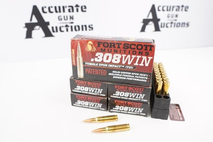 Fort Scott Munitions 100 Rounds 308 WIN