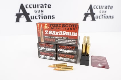 Fort Scott Munitions 100 Rounds 7.62x39mm