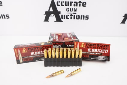 Fort Scott Munitions 100 Rounds 5.56 NATO