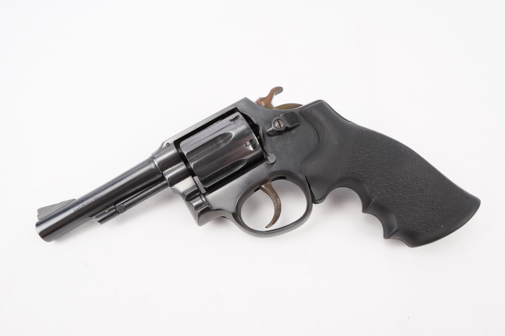 Taurus 80 .38 SPL: The Taurus Model 80 is Taurus's version of the Smith & Wesson Model 10. The Taurus 80 is a six-shot revolver chambered for the .38 special round. It has fixed sights, small hardwood grips, and a heavy