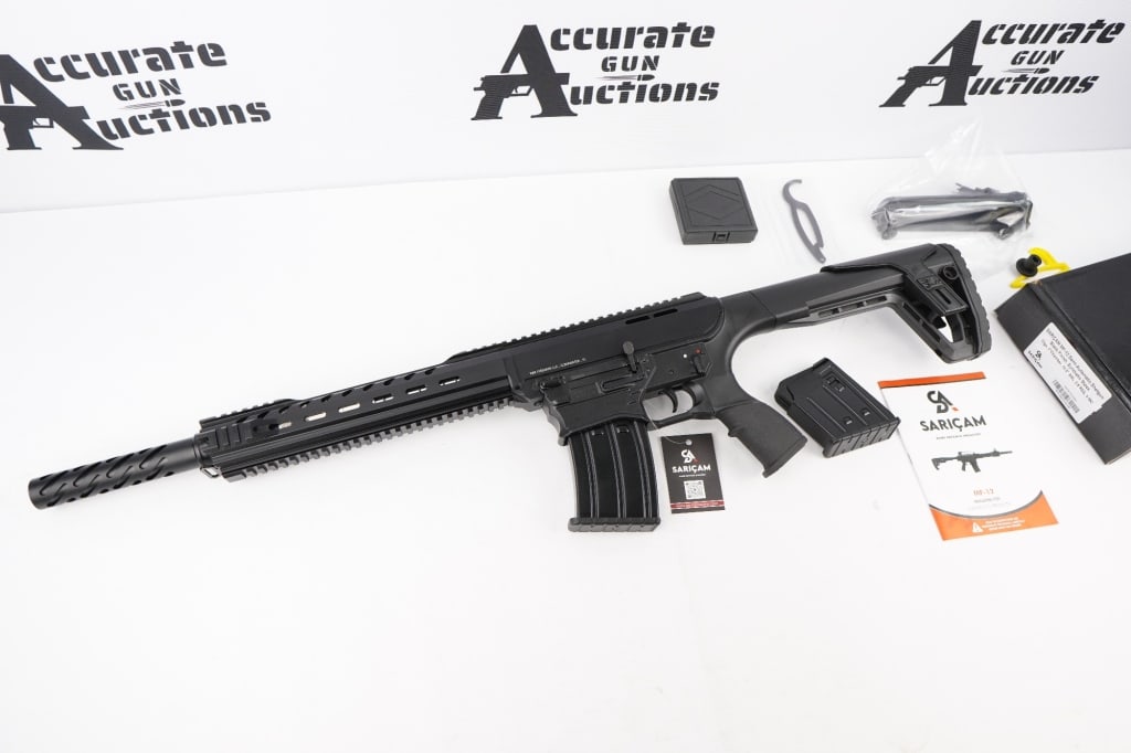 Saricam MF-12 12 GA: Saricam, established in 2013, produces some of the highest quality products for the defense industry and this MF-12 is no exception. Its tactical platform is outfitted with a 20? barrel and flip up ad