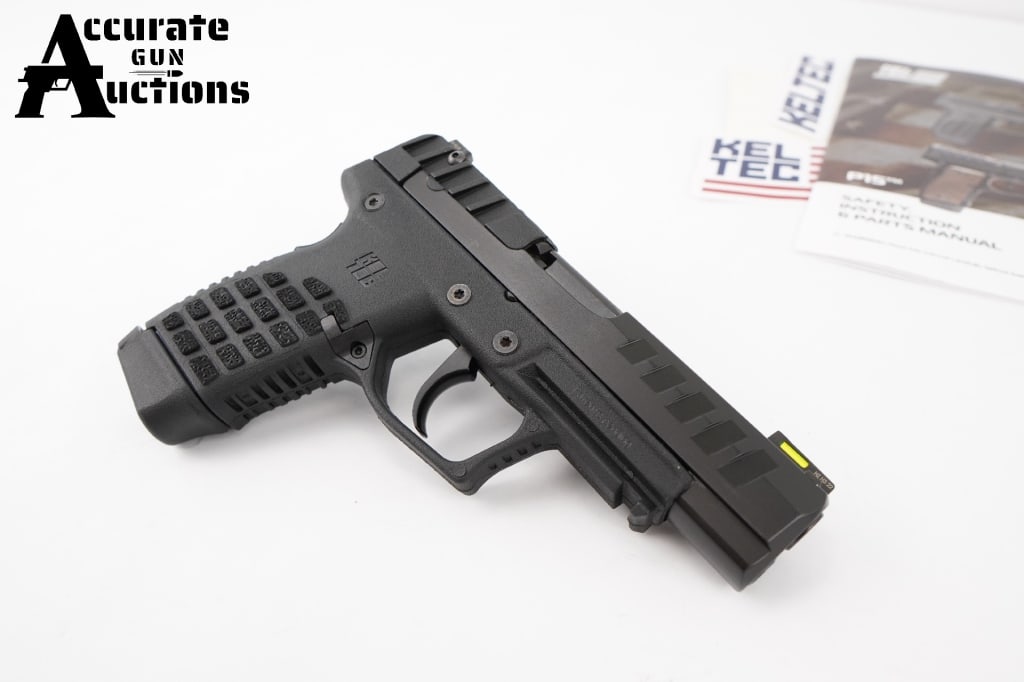 Kel-Tec P15 9x19: The KelTec P15 is a striker-fired, polymer pistol that weighs only 16oz and boasts a 15+1 capacity right out of the box. It?s the lightest, thinnest double-stack 9mm handgun on the market. The P15 is 