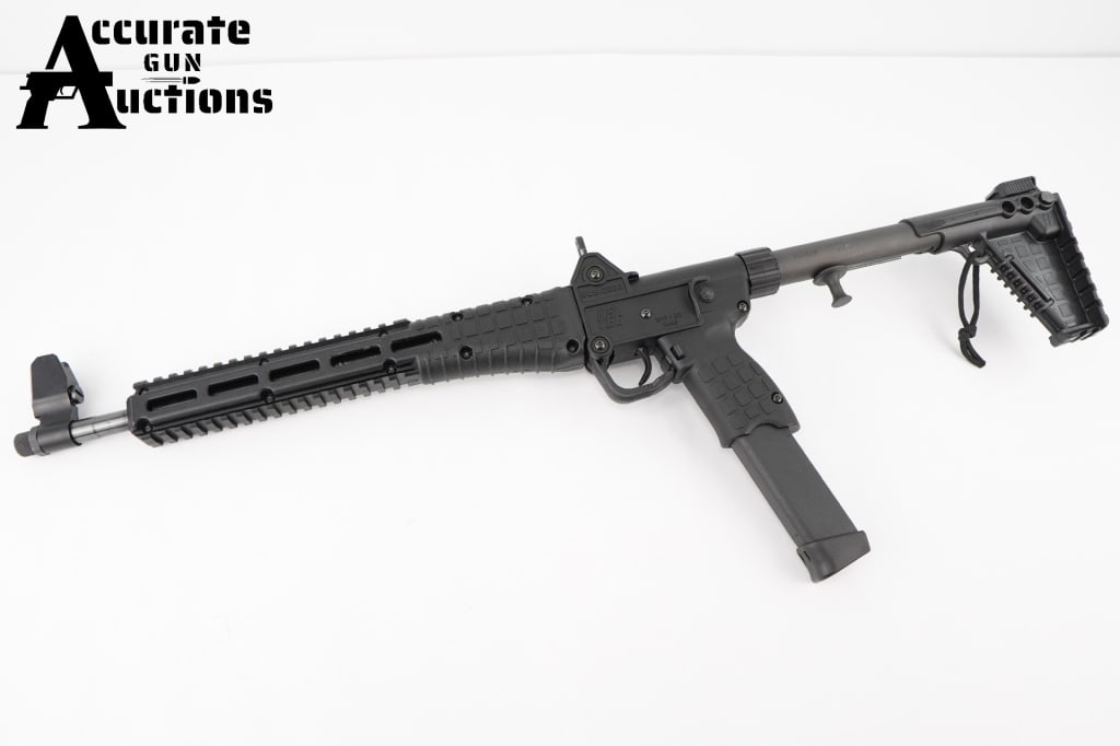 KEL-TEC Sub-2000 9mm: The semi-automatic Sub-2000 is designed to be the most convenient 9mm available. It?s adjustable and foldable to 16.25 x 7 inches for easy storage and can accept most popular handgun magazines. Plus i