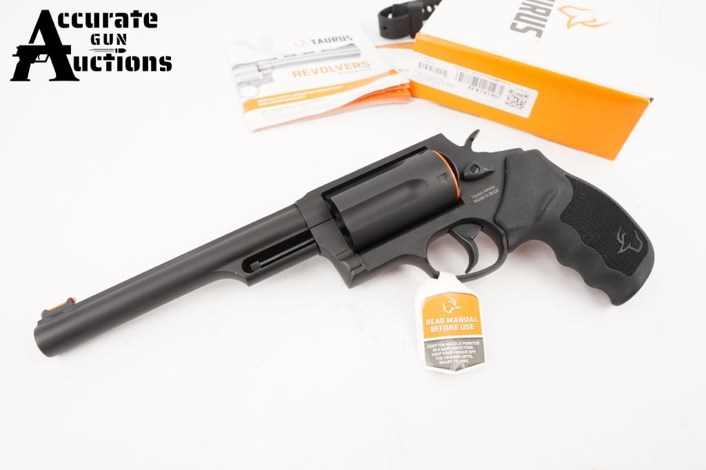 Taurus The Judge 45 LC/.410: More than a decade since it was first introduced, the legendary Taurus Judge still rules. Today, it?s available in more than a dozen models. Capable of chambering both 45 Colt and 410 shotshell, it?s 