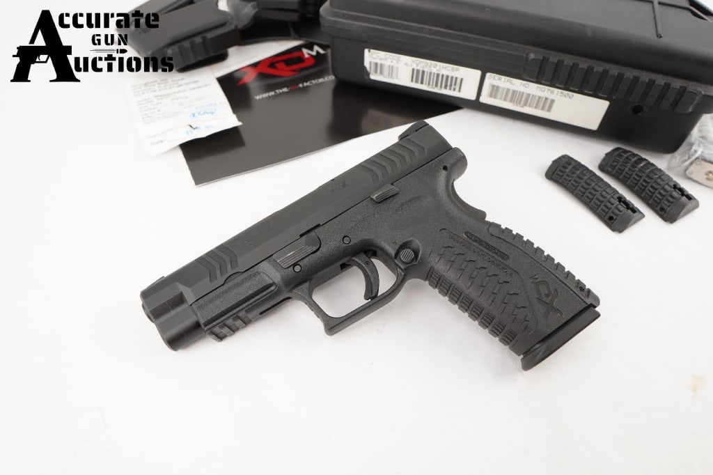 Springfield Armory XDM 9x19: The Springfield Armory XDM packs all the advanced features of the Elite line into a well-balanced and extremely capable package. Featuring the Match Enhanced Trigger Assembly ? delivering the finest p