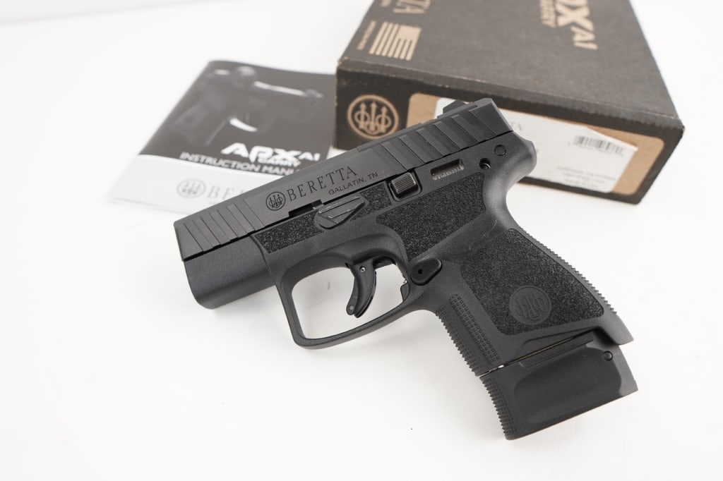 Beretta APX A1 Carry 9x19: The Beretta APX A1 Carry Semi-Auto Pistol delivers reliable performance that's perfect for EDC purposes. A short, light trigger pull is easy to use for most users, and this Beretta pistol boasts a red