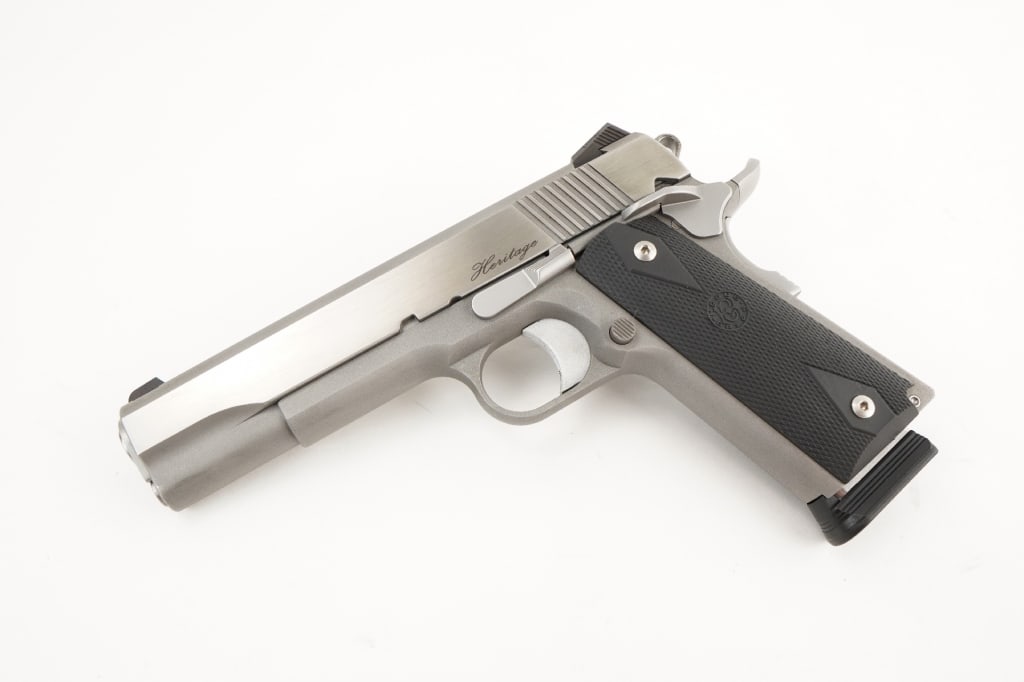 Dan Wesson Heritage .45 ACP: The Heritage is a great entry-level 1911, allowing shooters to experience Dan Wesson quality at the most affordable price possible. Even though this model is our most economical, it features all the s