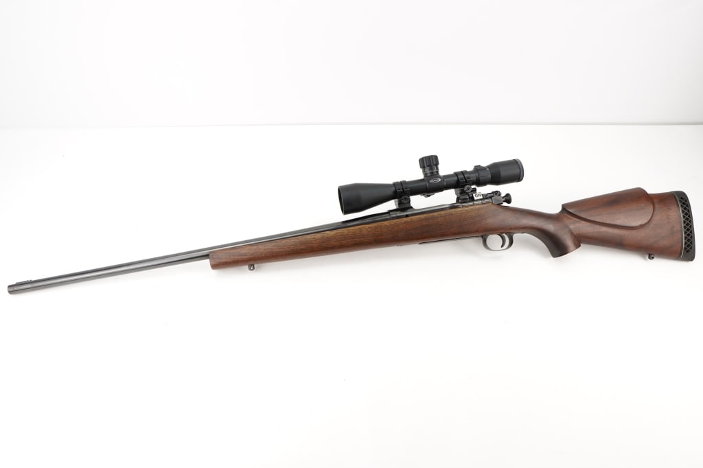 Remington 03-A3 30-06: This sporterized Remington 03-A3 features a 24” barrel chambered in 30-06. This rifle is mounted with a Weaver 3-10x40 scope. This rifle is in Very good condition showing normal signs of use and