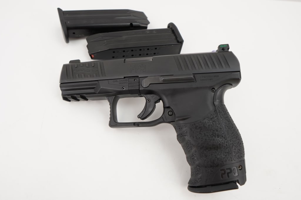 Walther PPQ 9mmx19: The PPQ is the handgun that has the entire industry talking. The quick-defense trigger is known as the best striker-fired trigger by nearly every critic. The ergonomically designed grips fit the hand 