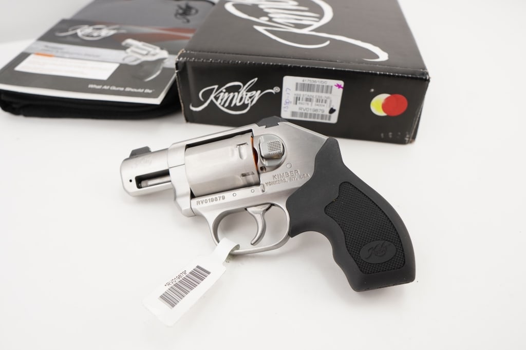 Kimber K6S .357 mag: The Kimber K6s Double-Action Revolver is capable of delivering sustained magnum fire on target when the time calls. The Kimber K6s is stoutly built from solid stainless steel, yet it's compact enough 