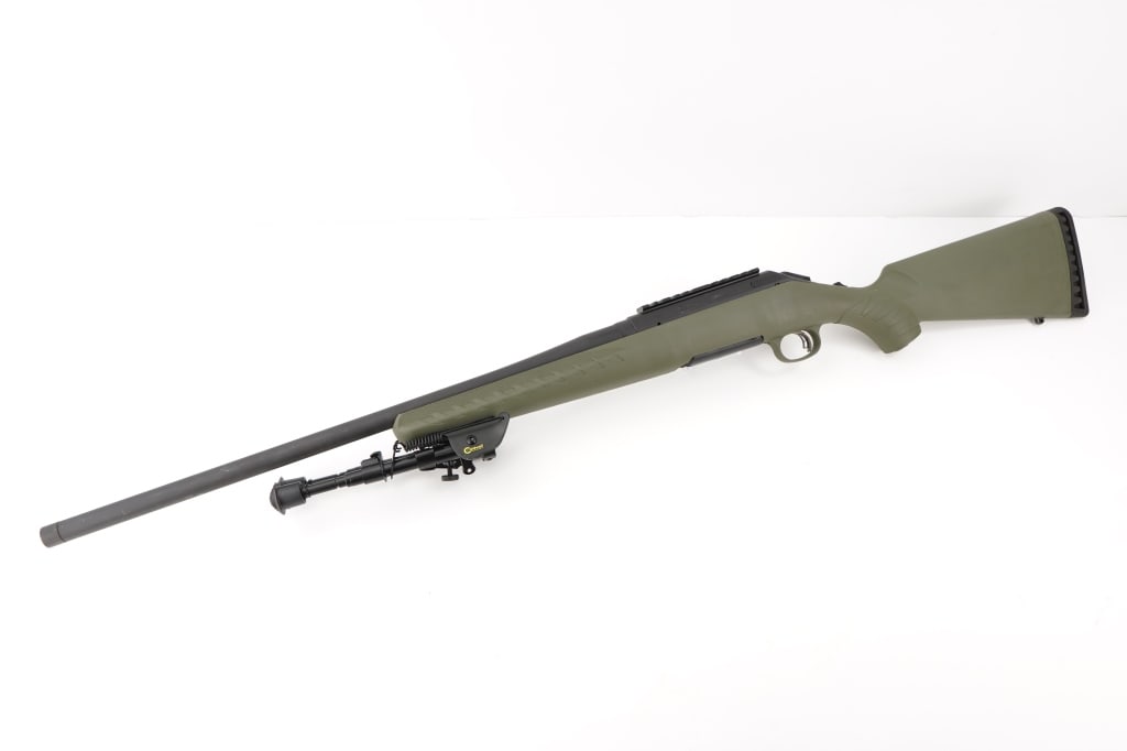 Ruger American 6.5 Creedmoor: The Ruger American Predator 6.5 Creedmoor Bolt-Action Hunting Rifle is designed for hunters seeking performance and versatility. This centerfire rifle features a bolt-action mechanism with a 4-round c