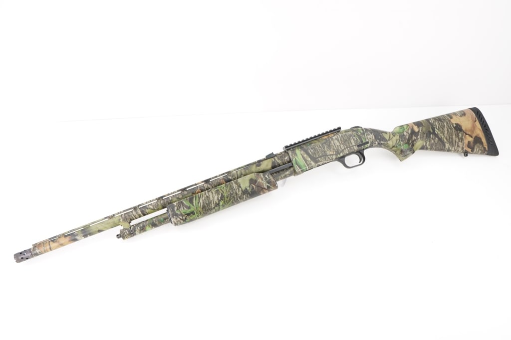 Mossberg 500 20 GA: When it comes to pump-action shotguns, Mossberg and the 500 Series set the standard. Its short cycling time lets you identify and point to a new target quickly and efficiently. Chambered in 20 GA and 