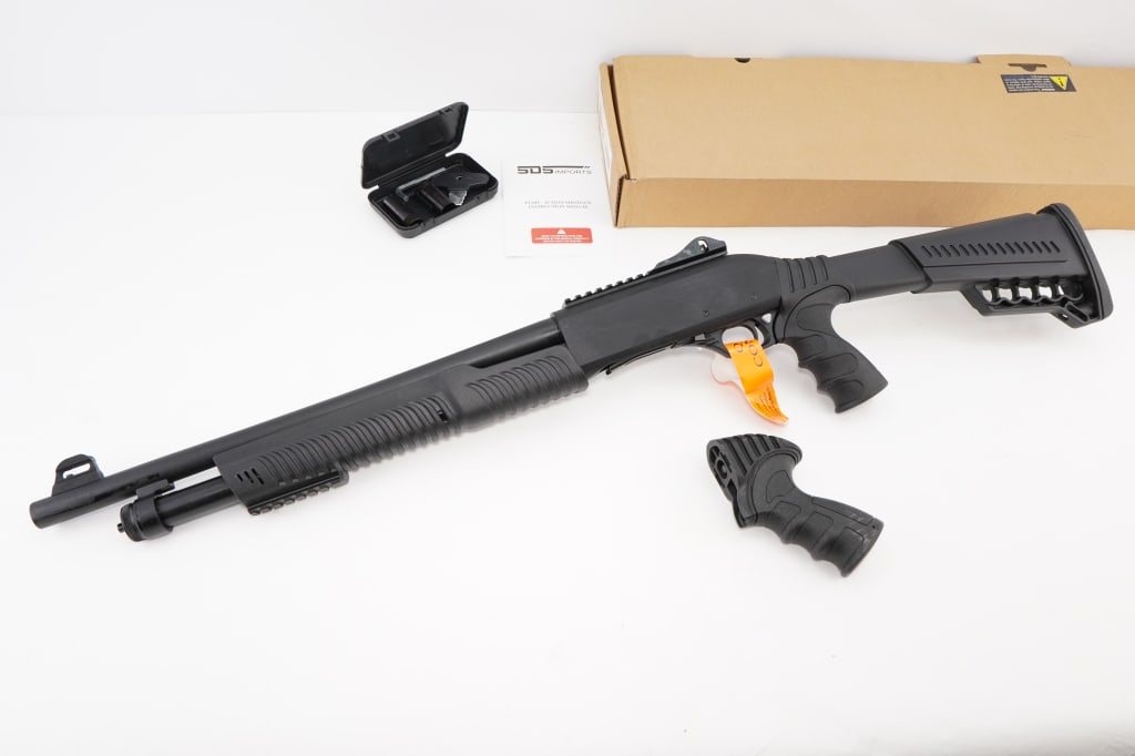 Armlegent SLB X3 12 GA: The Armlegent NVI SLB X3 12 GA is a semi-automatic shotgun renowned for its robust performance and versatility. Introduced in the early 2020s, it features a 3-inch chamber, ergonomic design, and durab
