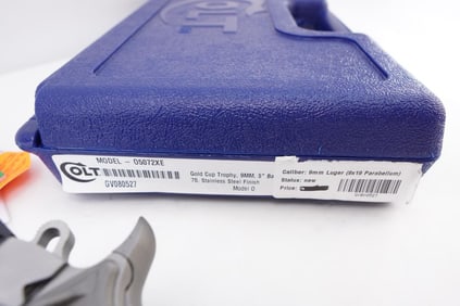 Colt Gold Cup Trophy 9MM Luger