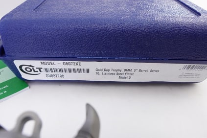 Colt Gold Cup Trophy 9MM Luger