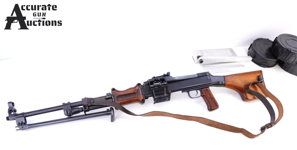 BSA RPDS 7.62x39: Make: BSA Model: RPDS Caliber: 7.62x39 Action: Semi Serial # RPDS012971 Condition: Very Good The RPD (Ruchnoy Pulemyot Degtyaryova) is a Soviet-designed light machine gun introduced in the late 1940s