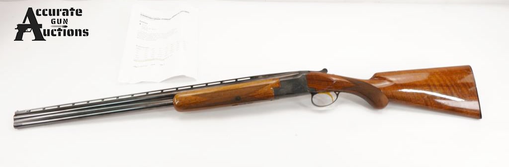 Browning Superposed 28 ga: Make: Browning Model: Superposed Caliber: 28 ga Action: Break Barrel: 26 Bore: Bright Serial # 567 F3 Condition: Very Good Importer: Browning Arms Manufactured in 1963 as per serial number. This Grade