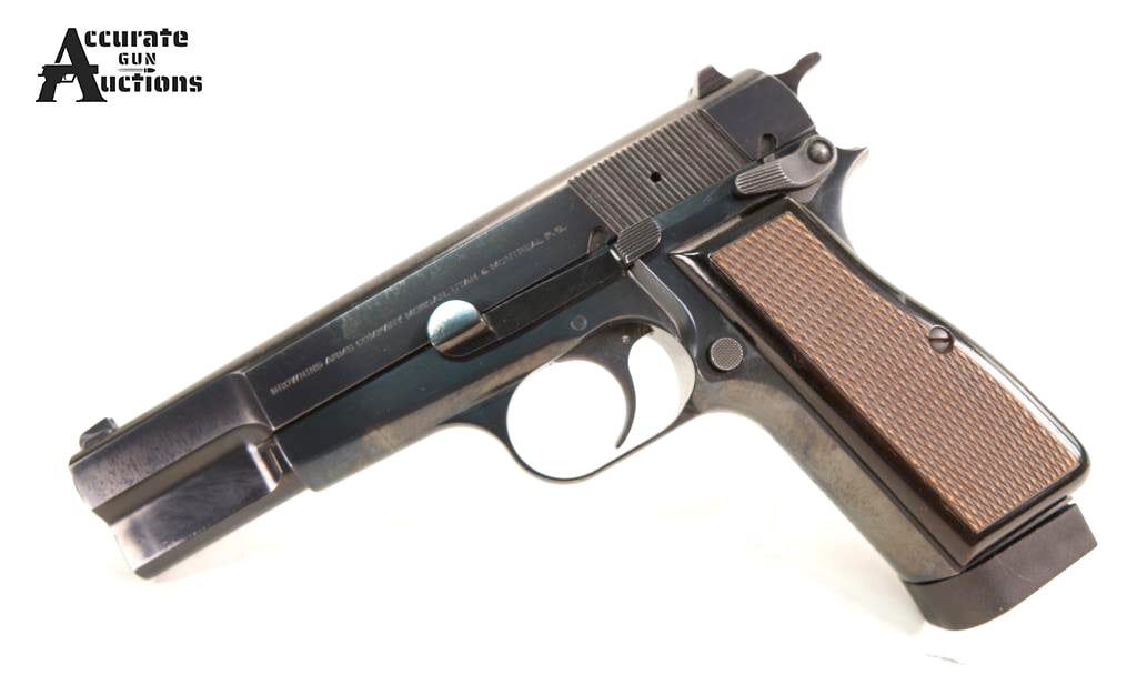 Browning Hi-Power MKIII 9mm: Make: Browning Model: Hi-Power MKIII Caliber: 9mm Action: Semi Barrel: 4.5 Serial # 245NM03676 Condition: NIB Importer: Browning Arms Manufactured in 1990 as per serial number. This New Old stock Brow