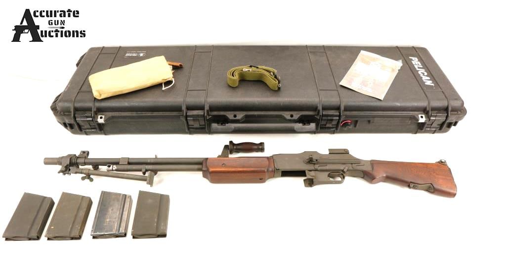 OHIO ORDNANCE BAR 30-06: Make: OHIO ORDNANCE Model: BAR Caliber: 30-06 Action: Semi Barrel: 30 Bore: Shiny Serial # 1564 Condition: Very Good Ohio Ordnance Works, Inc. produces the M1918A3, a semi-automatic reproduction based