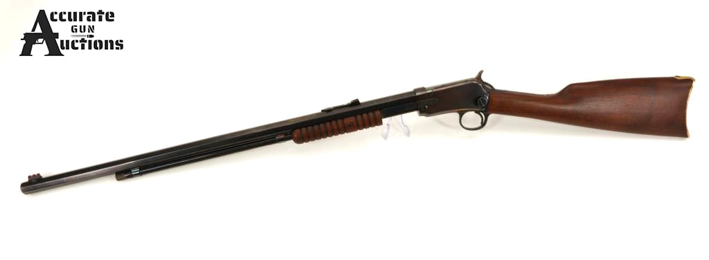 Winchester 90-06 .22 S/L/LR: Make: Winchester Model: 90-06 Caliber: .22 S/L/LR Action: Pump Barrel: 24 Bore: Bright Serial # 583254 Condition: Good A Winchester slide-action rifle with serial number 583254 corresponds to the