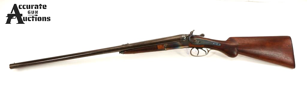 J. Manton SBS Combo 12ga / 30-30 WCF Combo: This Belgian made J. Manton 12ga 2 ½” with a fixed Full choke and .30-30 WCF (Winchester) combination gun is a turn-of-the-century "catalog gun" or trade firearm imported by hardware