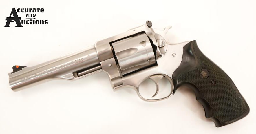Ruger Redhawk 44 Magnum: Make: Ruger Model: Redhawk Caliber: 44 Magnum Action: Semi Barrel: 5.5 Bore: Shiny Serial # 201-29832 Condition: Good The Ruger Redhawk is a massively built, stainless steel double-action revolver cha