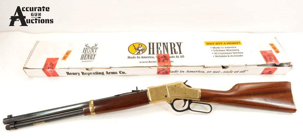 Henry H006 .44 REM MAG: Make: Henry Model: H006 Caliber: .44 REM MAG Action: Lever Barrel: 20 Bore: Bright Serial # BB0154463 Condition: Very Good The Henry Big Boy Classic H006 chambered in .44 Rem Mag/.44 Spl is a traditio