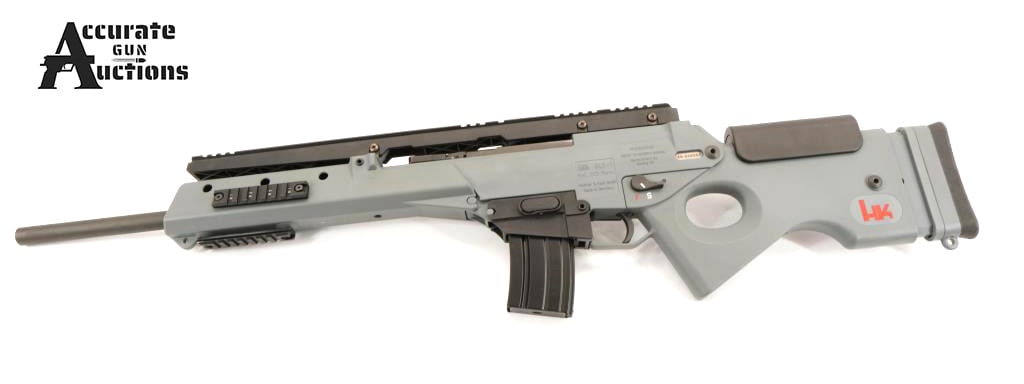 HK SL8-1 .223 Rem: Make: HK Model: SL8-1 Caliber: .223 Rem Action: Semi Barrel: 20 Bore: Bright Serial # 48-009554 Condition: Very Good Importer: HK Inc Update Coming Soon!!! Please See Photos!!!