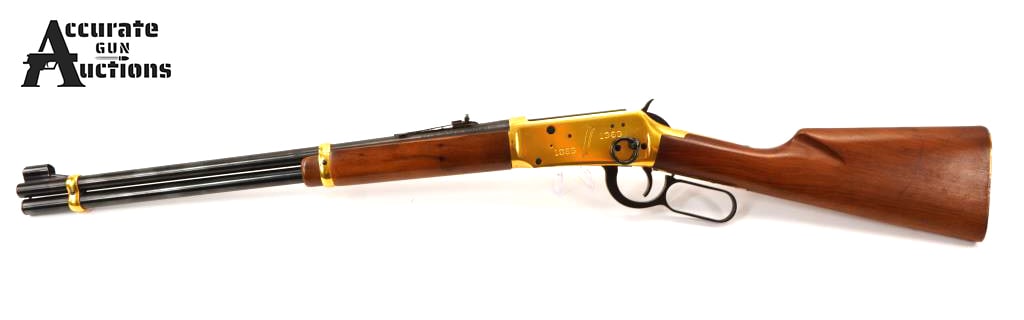 Winchester 94 Golden Spike 30-30 Win: Make: Winchester Model: 94 Golden Spike Caliber: 30-30 Win Action: Lever Barrel: 20 Bore: Bright Serial # GS6828 Condition: Very Good ?Collectors?! This Winchester Model 94 Golden Spike Commemorative 