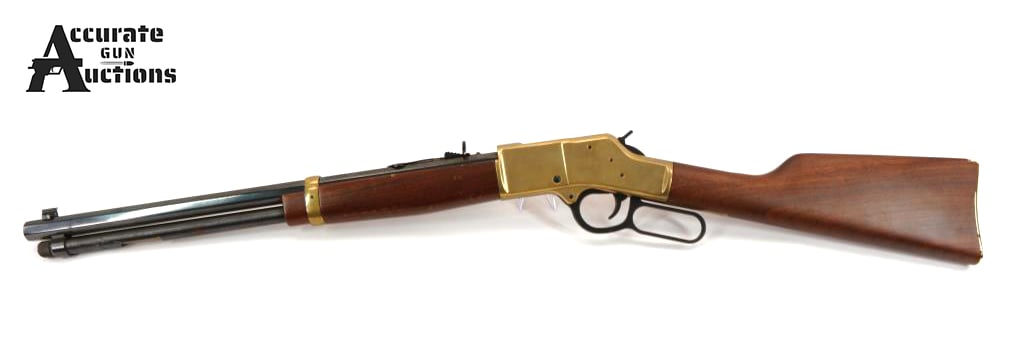 Henrey H006M .357 Mag/.38 SPL: Make: Henrey Model: H006M Caliber: .357 Mag/.38 SPL Action: Lever Barrel: 20 Bore: Bright Serial # BB0103106M Condition: Very Good This Henry Big Boy rifle (Model: H006M, Serial Number: bb0103106m) is