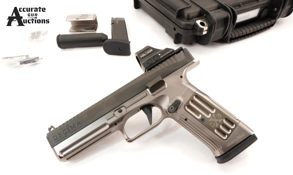 Decima X Balistica XDB-IT25 9x19: Make: Decima X Balistica Model: XDB-IT25 Caliber: 9x19 Action: Semi Barrel: 5 Bore: Bright Serial # XS0026US Condition: Excellent Importer: NVI This pristine, like-new Decima X Balistica (XDB-IT25)
