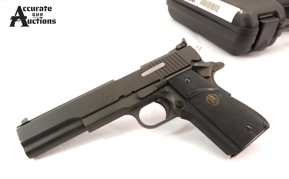 Springfield Armory Peter Stahl Omega 10mm: Make: Springfield Armory Model: Peter Stahl Omega Caliber: 10mm Action: Semi Barrel: 6 Bore: Bright Serial # NM128155 Condition: Very Good This rare Springfield Armory Peter Stahl Omega 10mm (Serial N