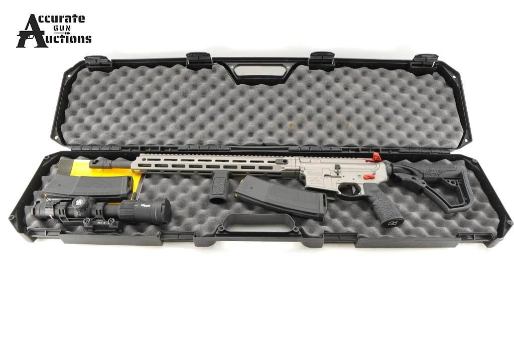 Daniel Defense DDM4 V7 Pro 5.56mm: Make: Daniel Defense Model: DDM4 V7 Pro Caliber: 5.56mm Action: Semi Barrel: 18 Bore: Bright Serial # DDM4479300 Condition: Like New Every champion deserves a firearm with a capacity to win. This out-