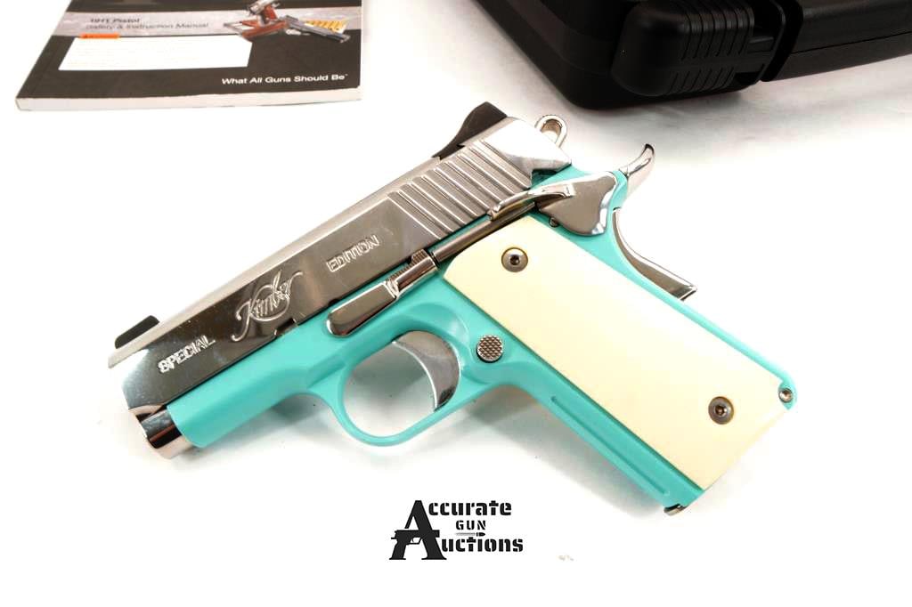 Kimber ULTRA BEL AIR II 9mm: Make: Kimber Model: ULTRA BEL AIR II Caliber: 9mm Action: Semi Serial # KDU2078 Condition: ANIB The Kimber Ultra Bel Air II 9mm Special Edition 1911 Compact,is more than just a tool; it's a